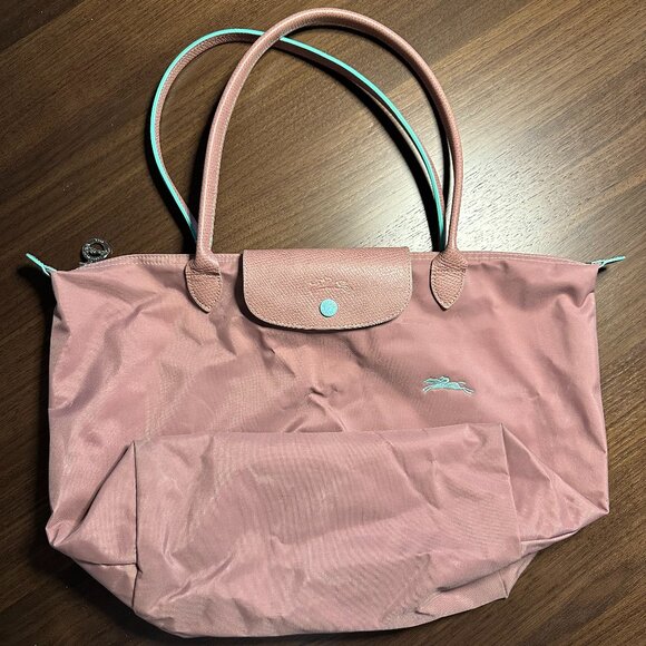Longchamp Le Pliage Shoulder Totebag Pink - Picture 1 of 3